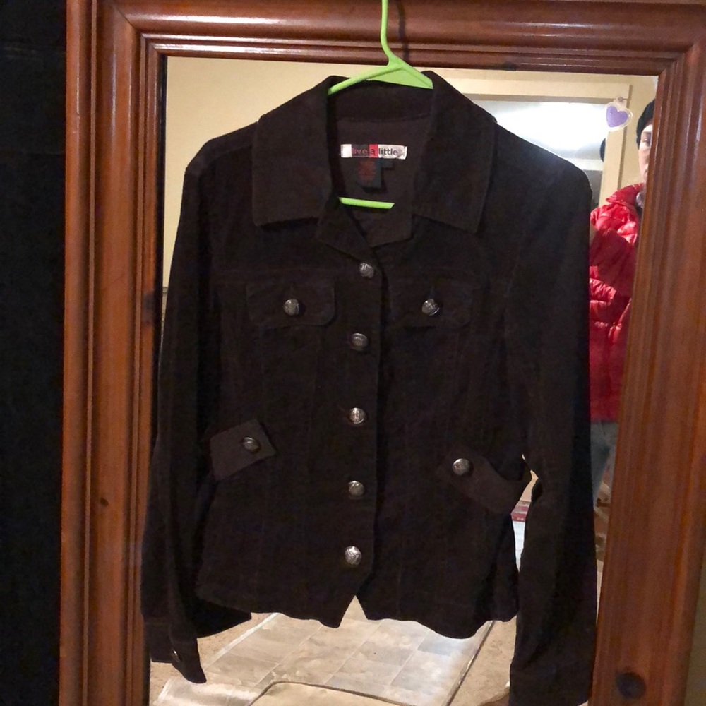Dark brown corduroy jacket